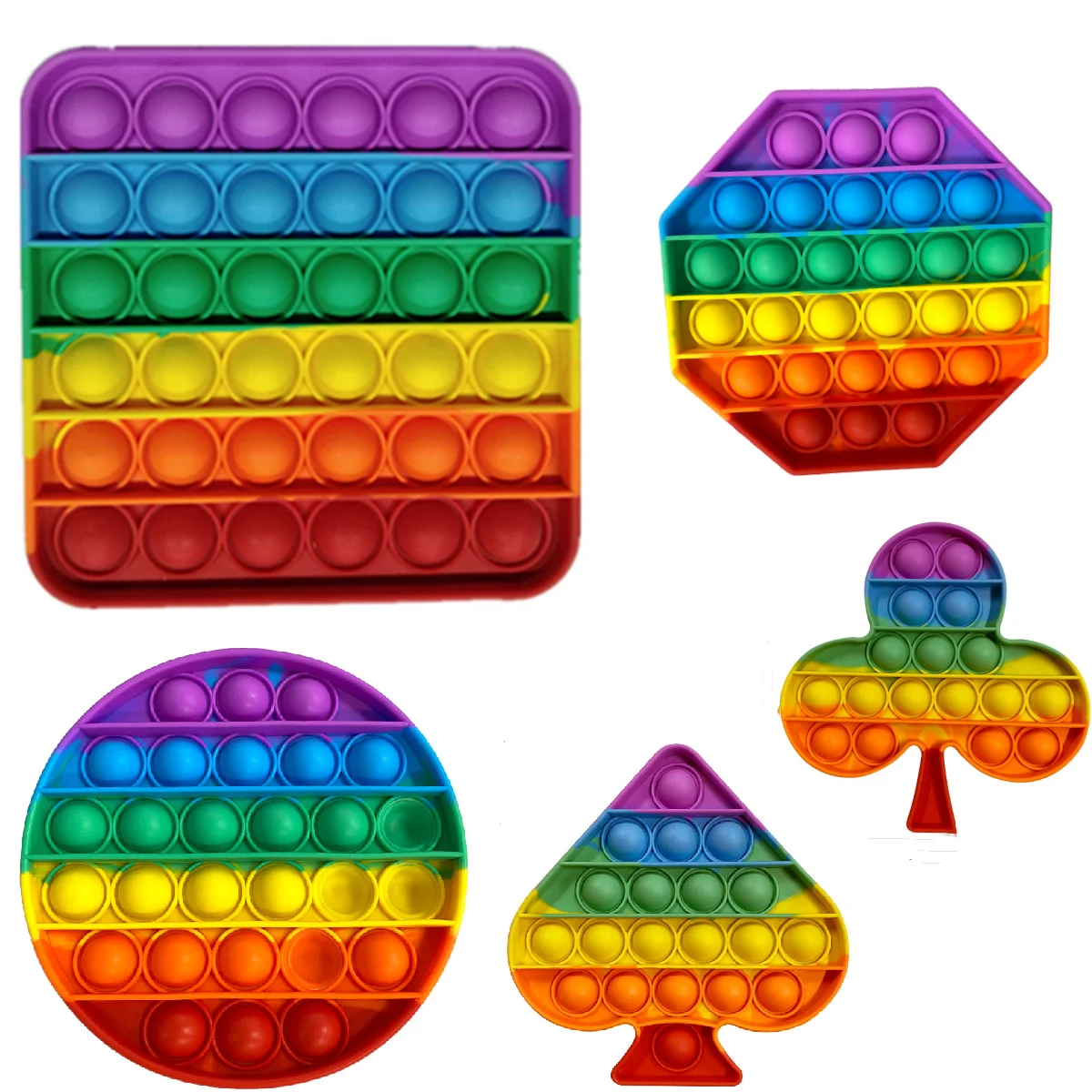 Funny Silicone Toys Custom Baby Toys Silicone Squeeze Toys Intellectual Games Decompression