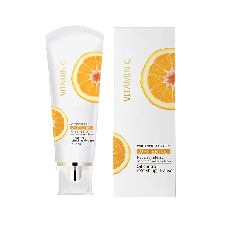 Skin Moisturizing Hydrating Nourishing Wholesale Amino Acid Whitening Brighten Clean Clear Face Wash Facial Cleanser Natural
