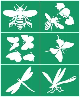 Self Adhesive Silk Screen Stencil Mesh Transfers Reusable Chalk Paste Stencil Paint on Wood, Fabric, Pillow, Wall DIY Home Decor