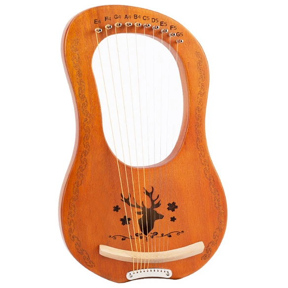 
Wooden Mini Harp Lyre 10 Strings Other Musical Instrument Hot Sale Products 