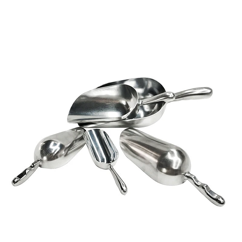 High Quality Multipurpose Metal Aluminum Ice Cube/Flour/Sugar Scoop