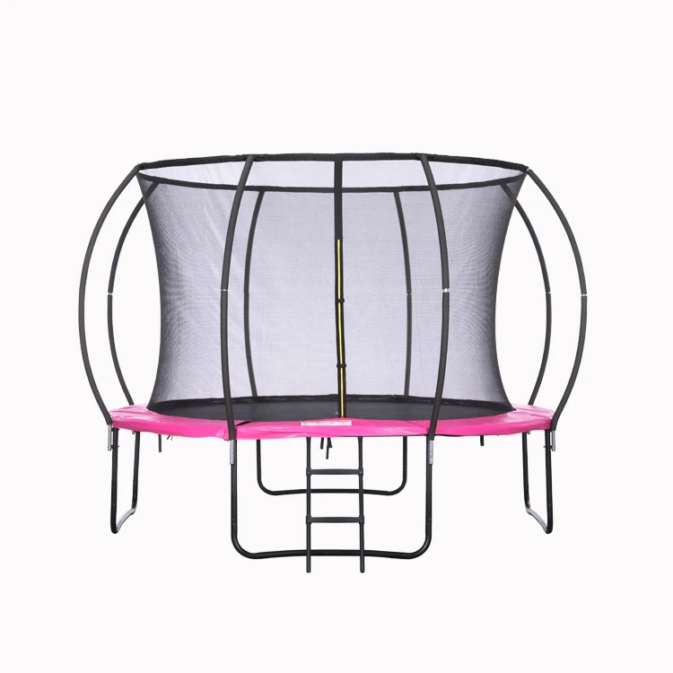 Zoshine Large Outdoor Playground Kids Trampoline Outdoor Kids Toys 12FT 14FT 16FT Steel Trampoline with Enclosure Net