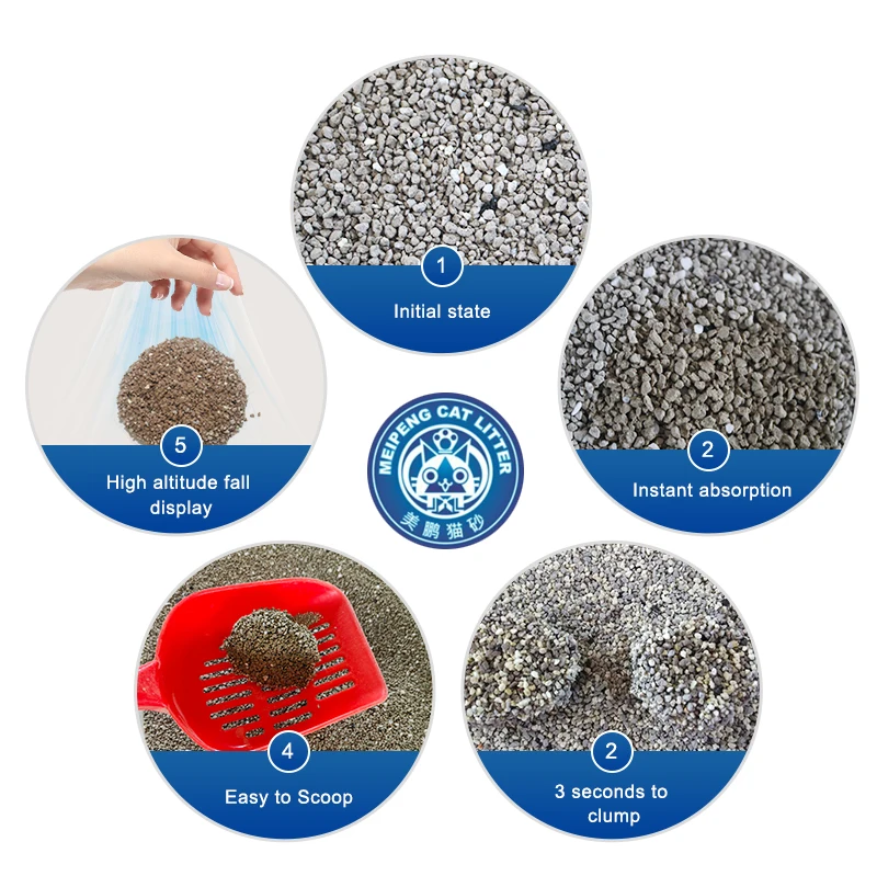 Best Selling Wholesale Factory Price 100% Natural Clay Ore Cat Litter