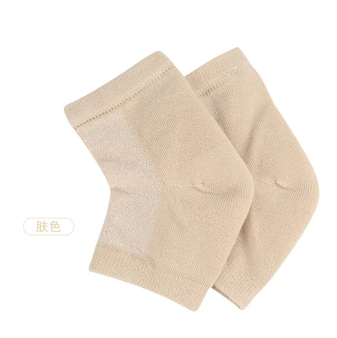 Gel Heel Socks Feet Care Moisturizing Treatment Sleeves for Dry Hard Cracked Heels #HGW-002