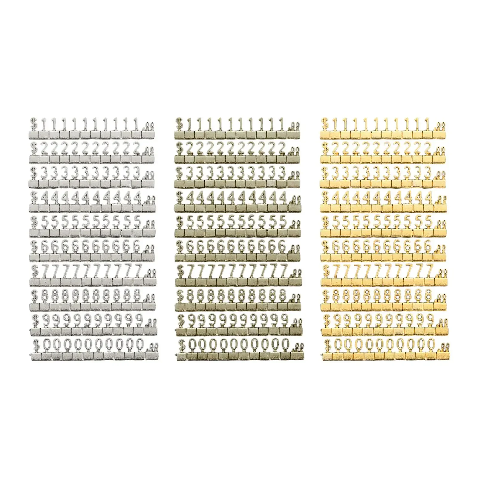 Adjustable Gold Mini 3D Metal Price Tag Display Rack for Jewelry Watches Perfume Bags Shoes Store Showcase for Small Spaces