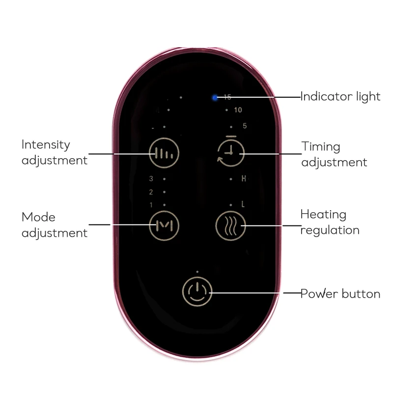 Oem Odm Cordless Electric 6 Levels Air Compression Carpal Tunnel Hand Massager Touchscreen 2024 For Finger Pain Relief