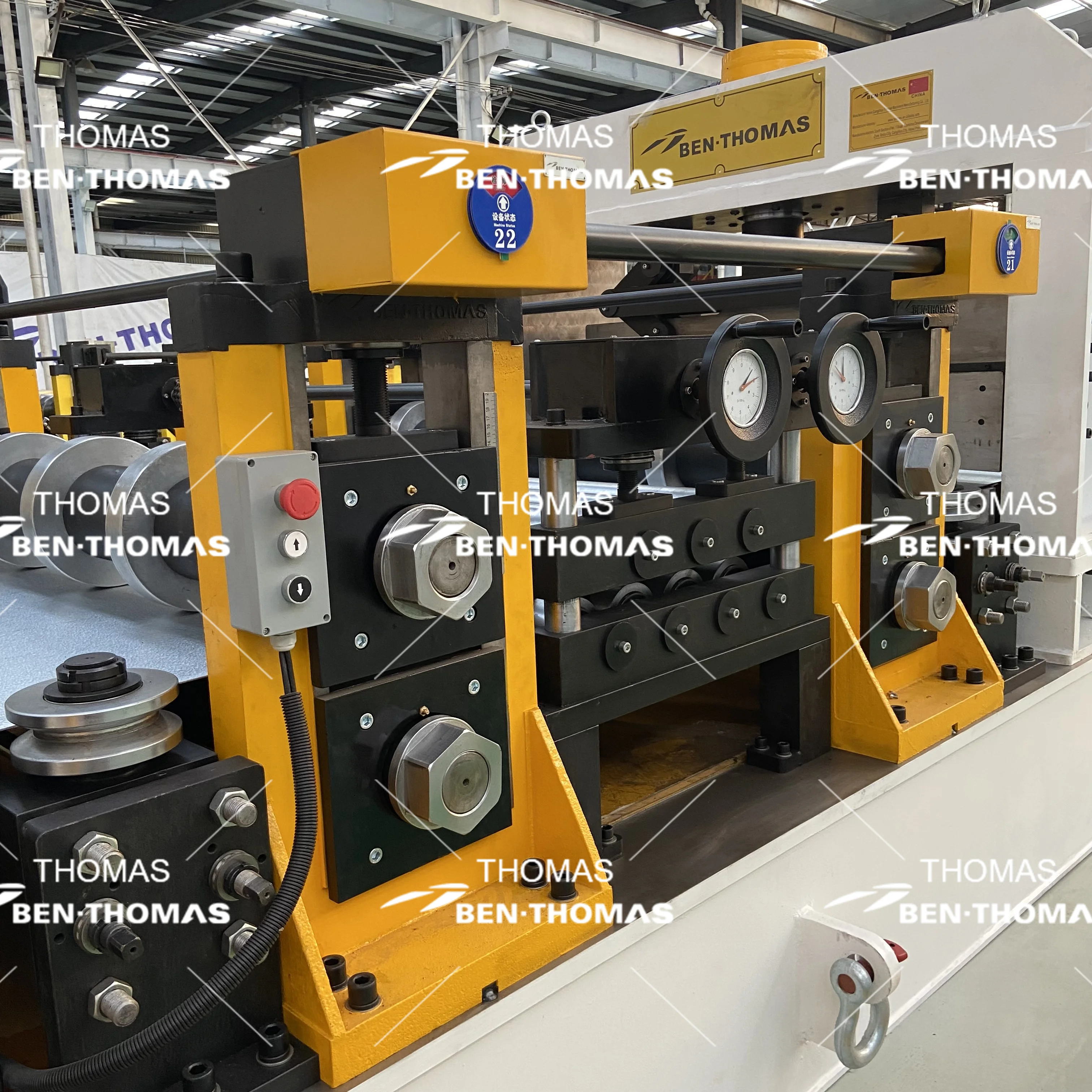 Galvanized Sheet Top Grain Bin Tank Silo Roof Panel Roll Forming Machine Silo Roof Machine