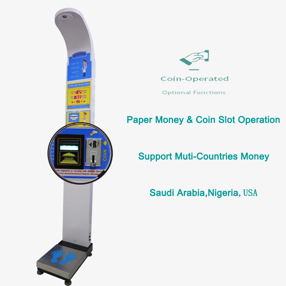 DHM-800S   Electronic weighing machine with height  measurement ,digital human body scale