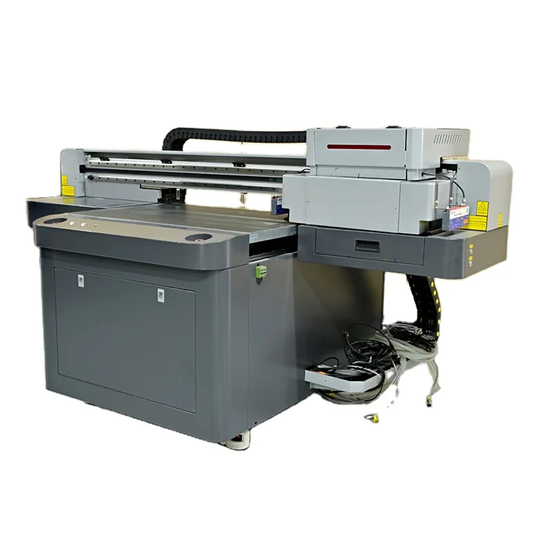УФ-9060 планшетный принтер с головкой ricoh УФ плоский 9060 печатью на бутылках