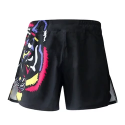 Custom Printed Ranked Jiu Jitsu Fight Shorts Mma 4 Way Stretch Mens Women S Mid Thigh Grappling Shorts