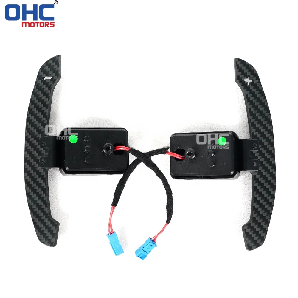 OHC MOTORS carbon shifter paddle for bmw magnet paddle shifters G30 F52 F23 F46 F31 F34 F36 G22 G23 G12 F82 F87 F26 F4 G05 G07