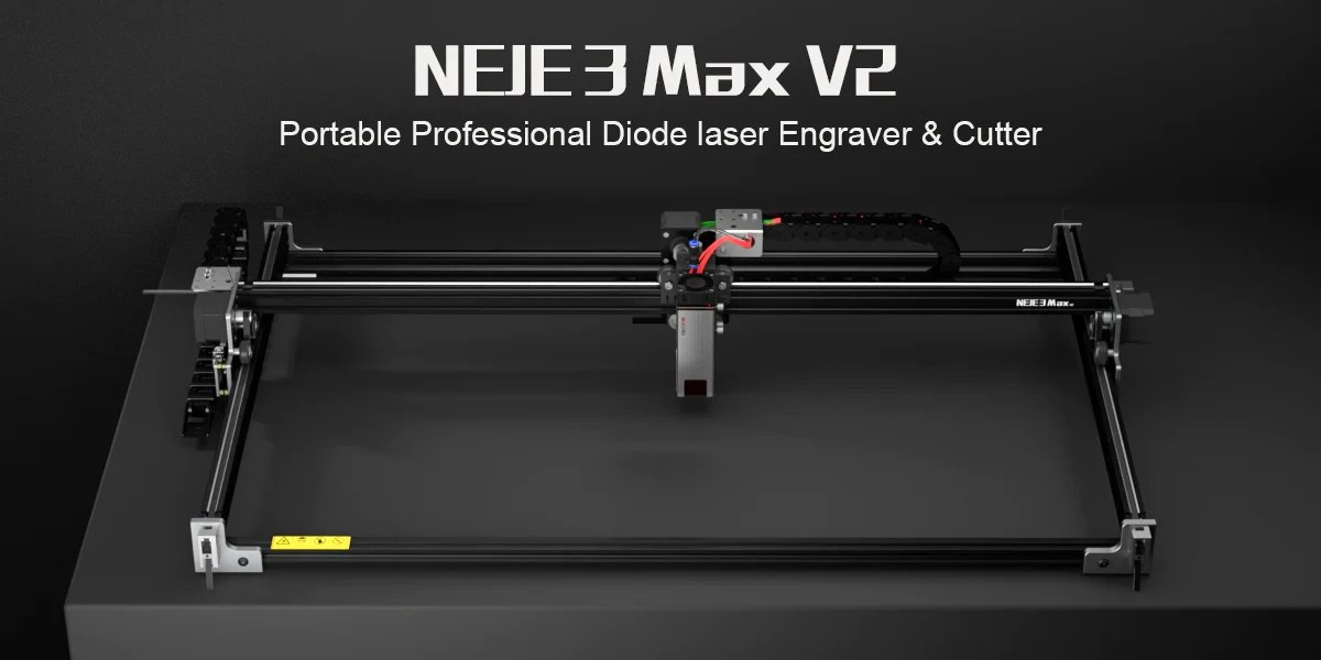 NEJE 3 MAX V2 E80 Laser Cutting Machine For Metal 130W 790*470mm Acrylic Wood Laser Cutter laser engraving machine