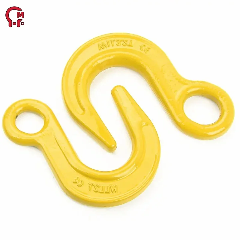 HLM large opening eye hook alloy steel large opening eye slip hook