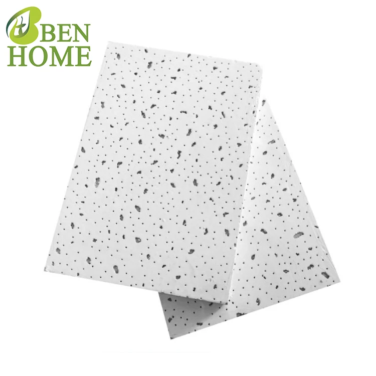 Room Acoustic Mineral Fiber Ceiling Board Waterproof