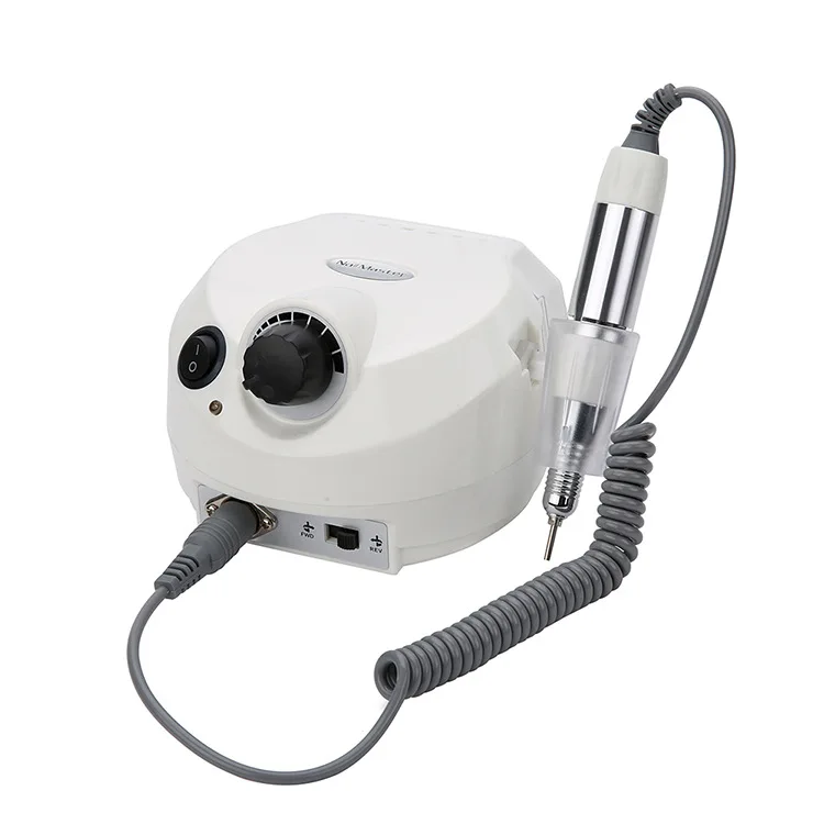 
2021 Best 65w Pink unas Nail Drill Bit Set Rechargable Electric Professional Strong Cuticle Nail Drill Machine 