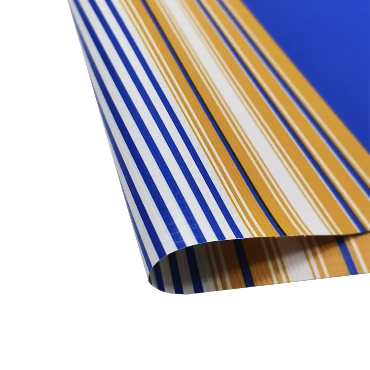 
Яркий водонепроницаемый полосатый брезент из ПВХ для покрытия и палатки 