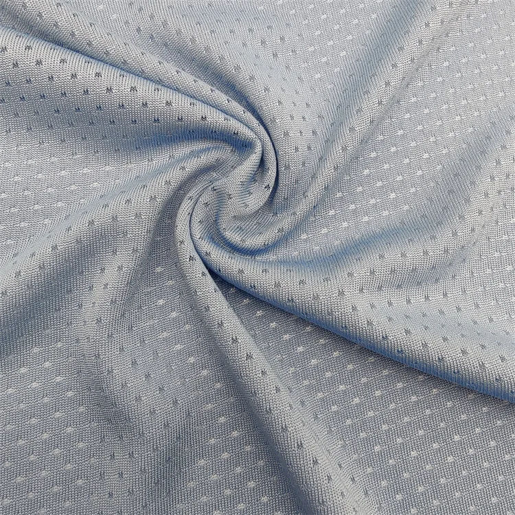 wholesale high quality Popular Generous Custom  Elegant Thick Garment 130Gsm 100% Polyester Jacquard Mesh Fabric