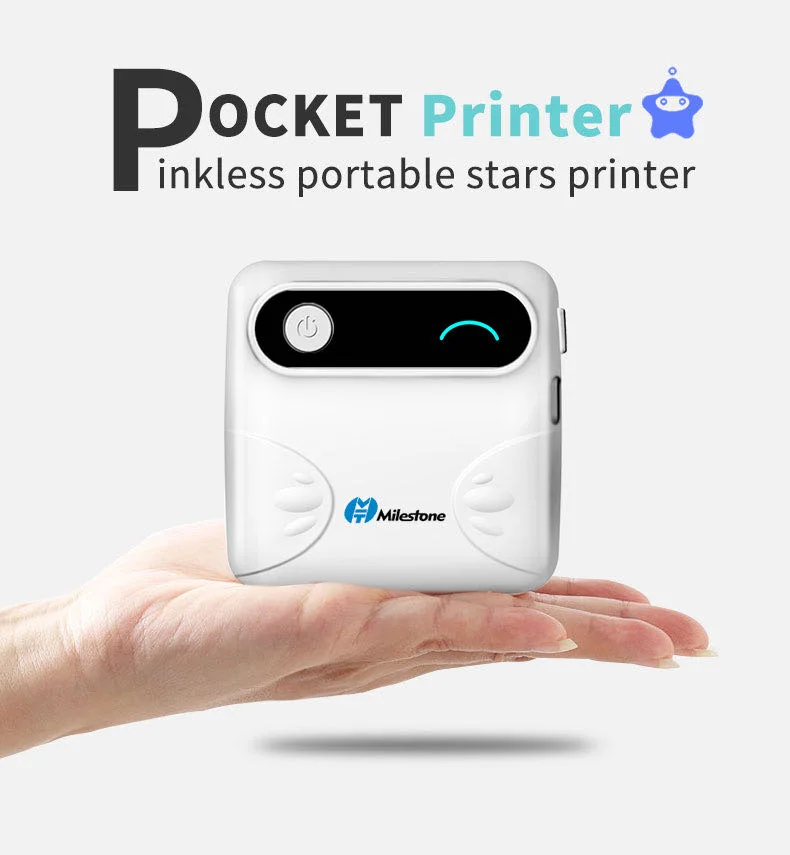 2inch Portable Printer for Photo Mobile Receipt Printer