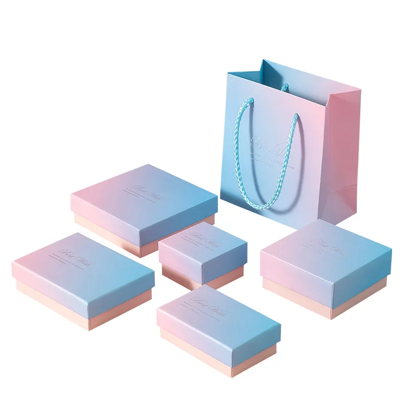 Коробка для свадебных колец caja de joyeria роскошные элегантные бумажные упаковочные коробки на заказ упаковки ювелирных изделий