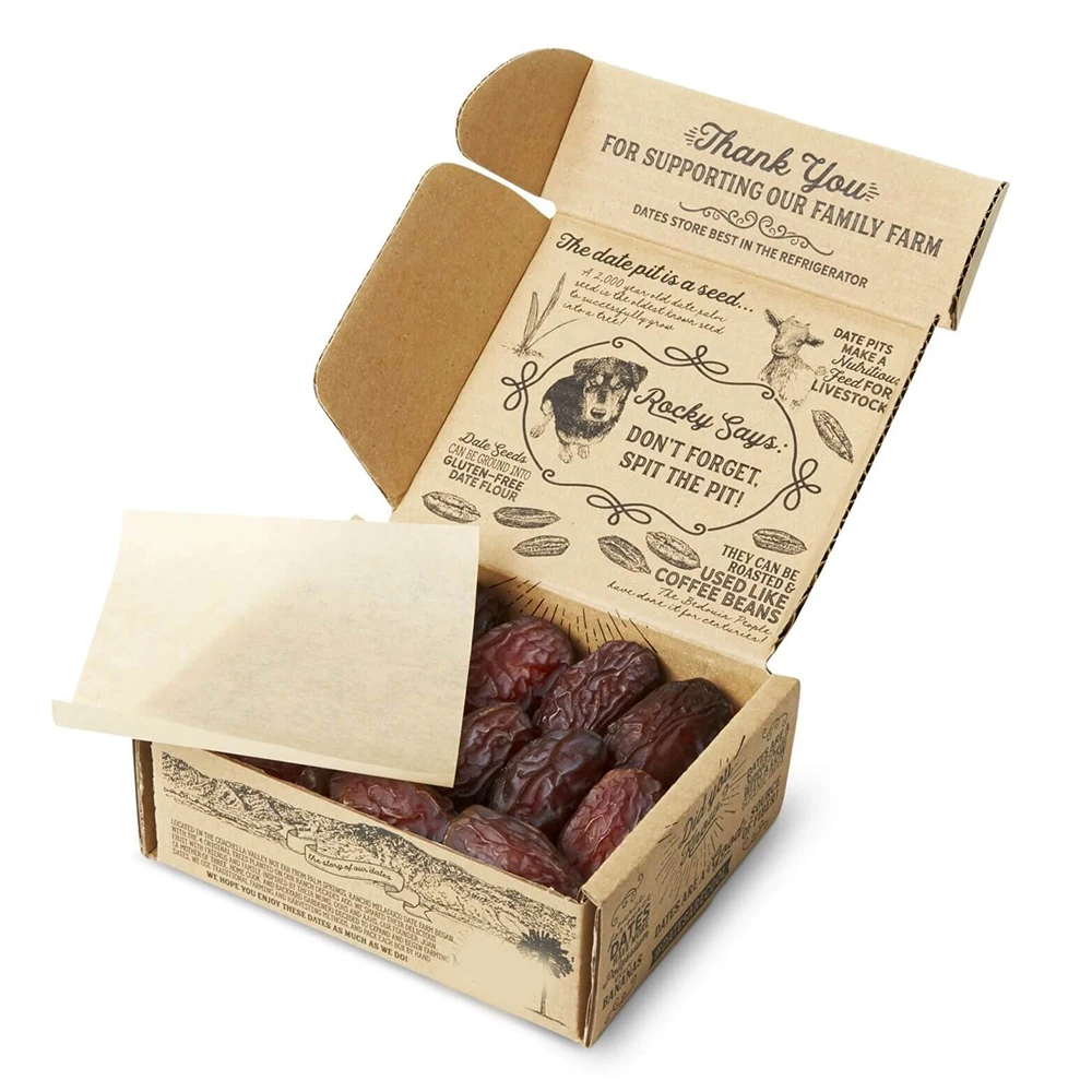 Арабский Печатный крафт-код для картонных коробок