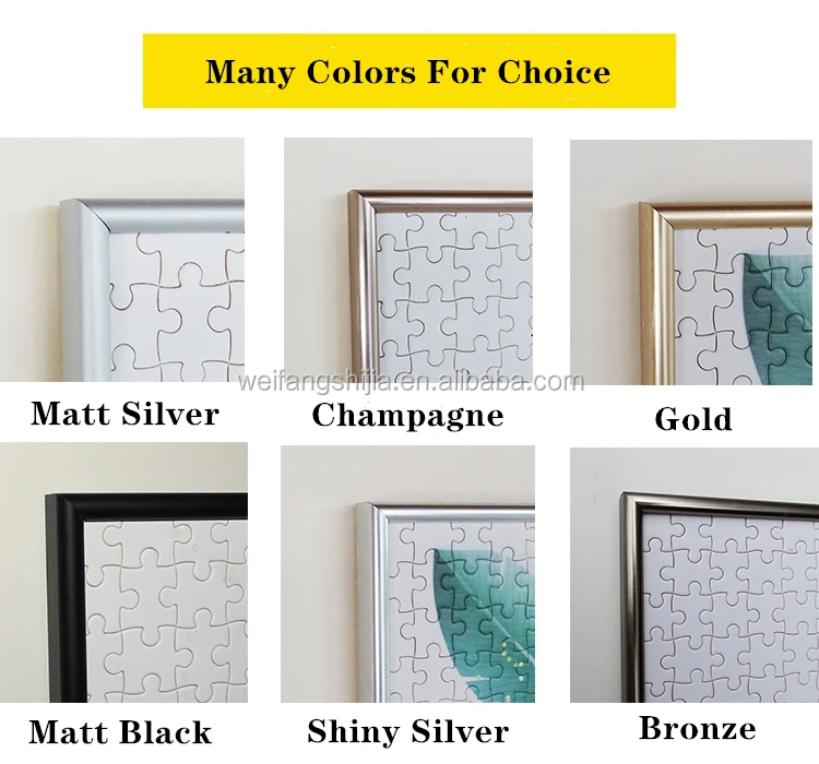 Wholesale cheap Aluminum Photo Frame with Ivory Color 11x14  Mat for 8x10 Picture & Plexiglass, Metal Picture Frame Collection