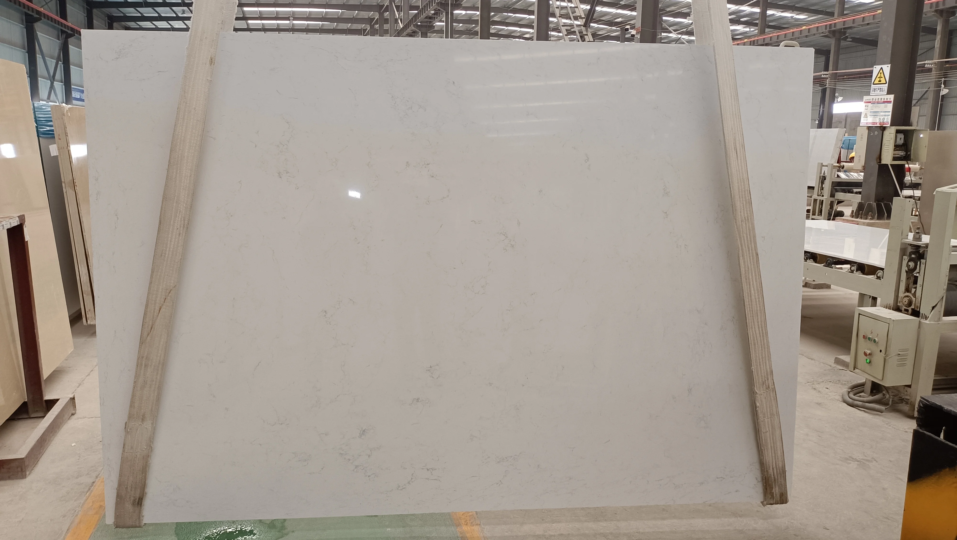 Home use artificial stone surface shower wall panel