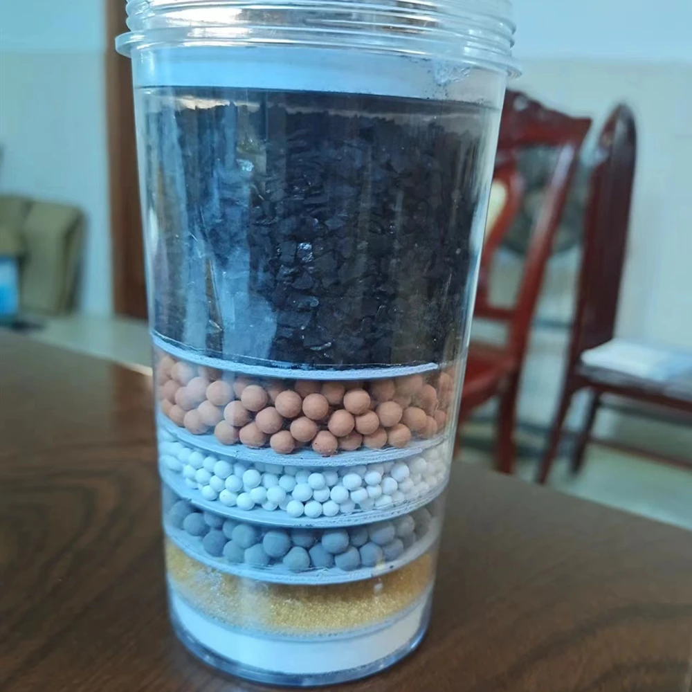 6 Layers Active Carbon Included Cartridge Water Filter with Alkaline Function