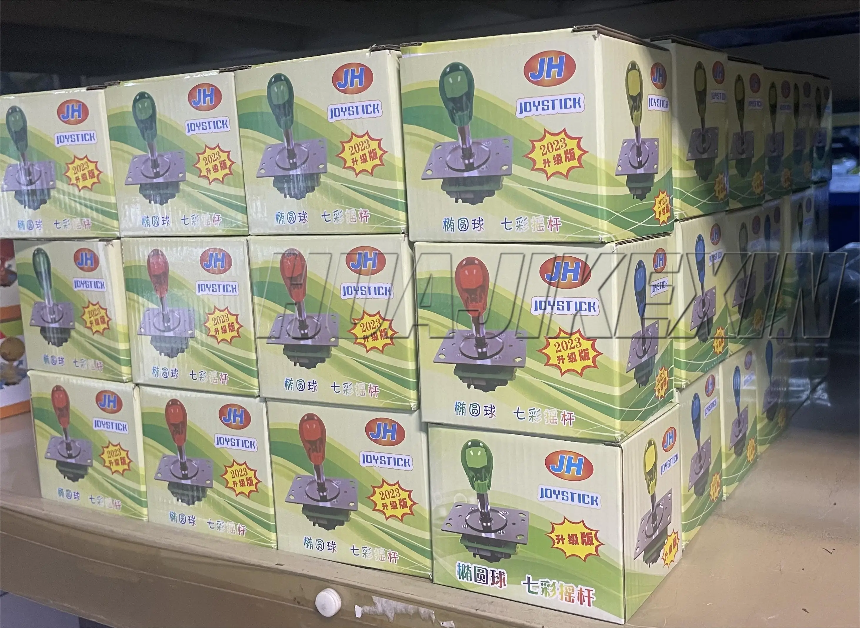 Wholesale Game Machine Parts Accessories Joystick Arcade Game Machine Led Illuminated Multicolor Game Controllers