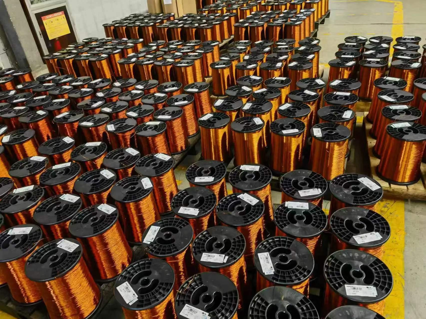 High repurchase rate Direct Supply High Quality Class B Enameled Copper Wire Polyester Insulated Coiled
