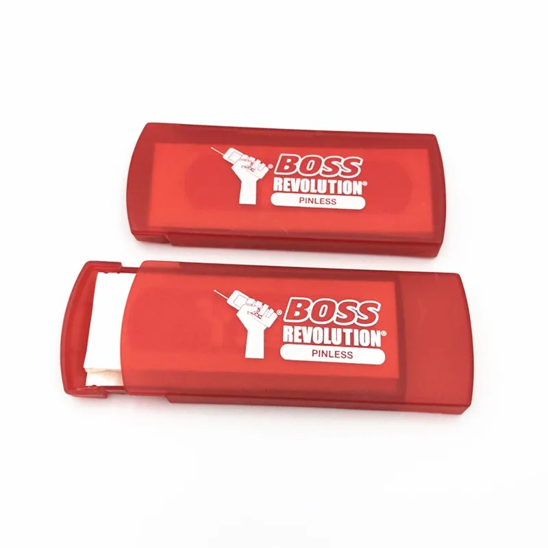 Custom biodegradable Band Aid  Fashion Plastic Box Portable Flex Blue Bandaid