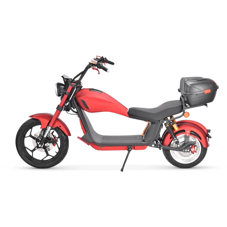 Электрический мотоцикл citycoco 2000 Вт 20ah Rooder elektro roller chopper