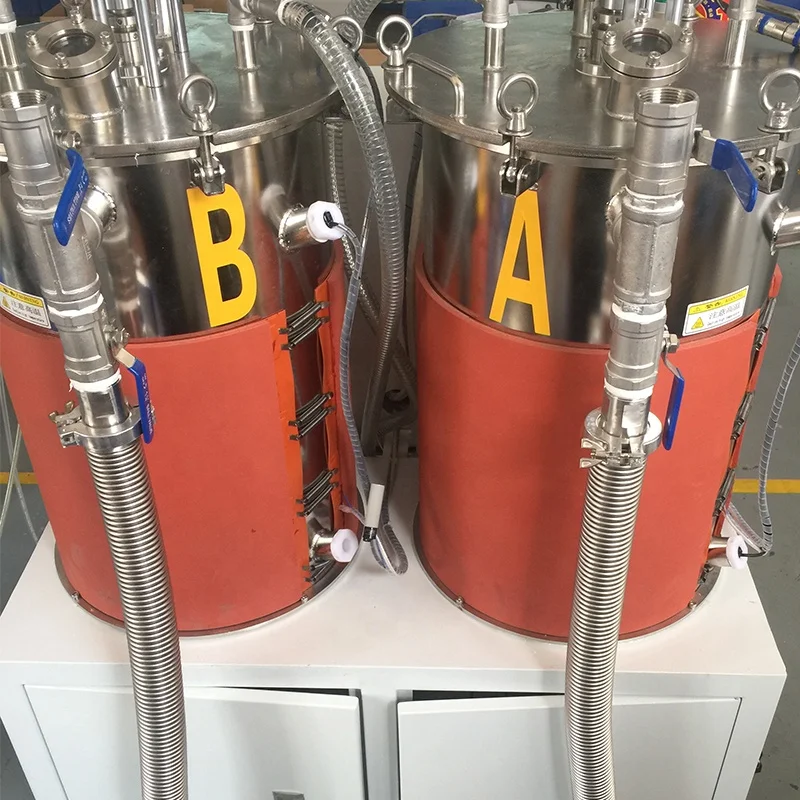 Automatic dispense AB glue epoxy resin doming machine for stickers tags keychain