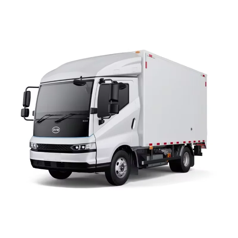 Hot Selling BYD T5DM Technology Edition 4.5T 4.03-meter single row plug-in range hybrid box Truck mini electric food truck