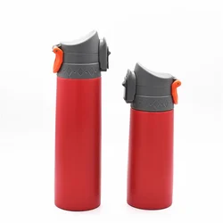 OEM ODM Flip lid stainless steel water bottle leakproof sport nice vacuum flask thermos