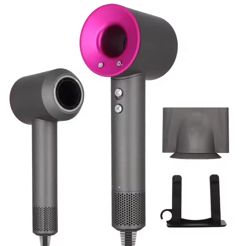 2024 Dy Hair son Dryer HD07 HD08 1600W hollow leafless hair dryer ionic hair straightener dryer styler brush with accessories