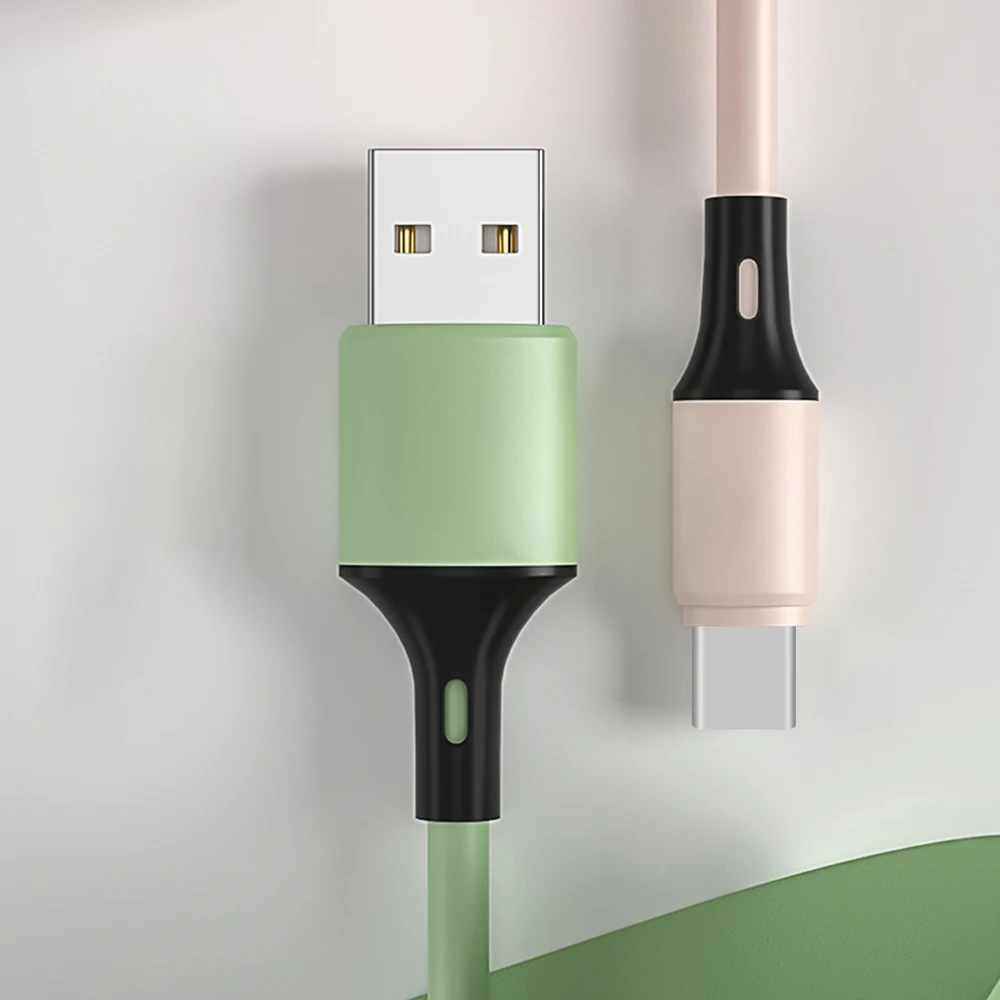  2020 новый дизайн зарядный кабель для организации Type C Micro USB легкий