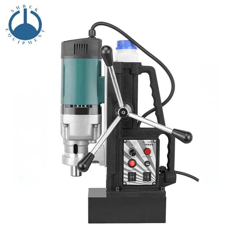 Top quality CE certified Portable multifunctional magnetic base drill/industrial grade iron-absorbing drill/mobile bench drill