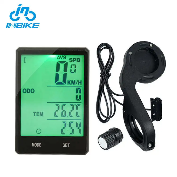 Bicycle Wireless Bike Computer with Speedometer Odometer Speedometer Mountain Bike Wireless Speed Cycling Computer