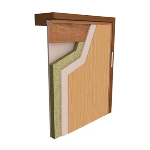 Wood Rock Wool Core Door Rock Wool Board
