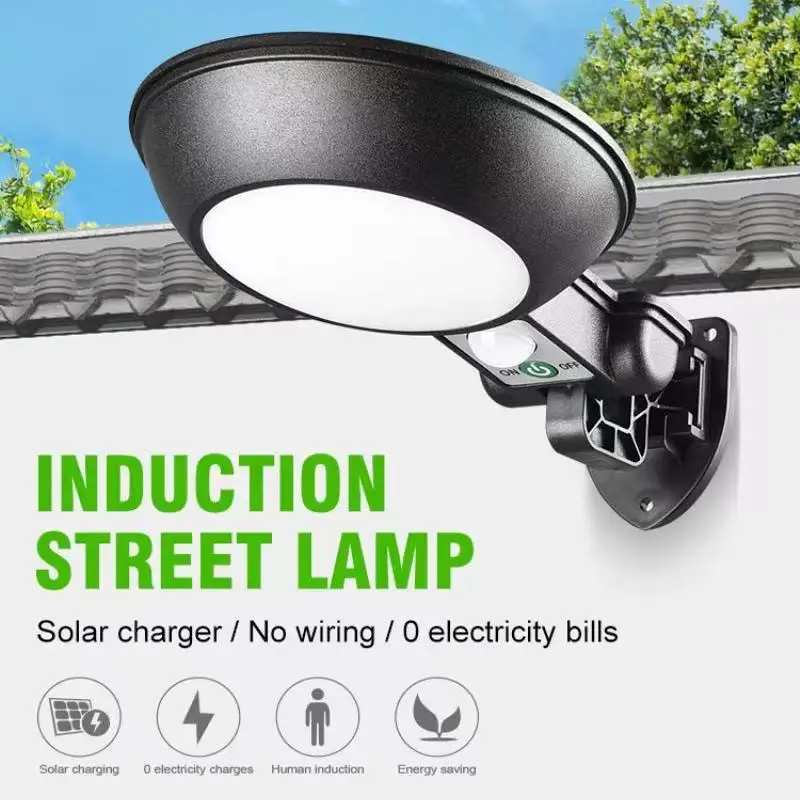 Solar Reflector Solar Led Light Outdoor Spotlights Motion Sensor Led Projector Waterproof Wall 155led Garden Lights
