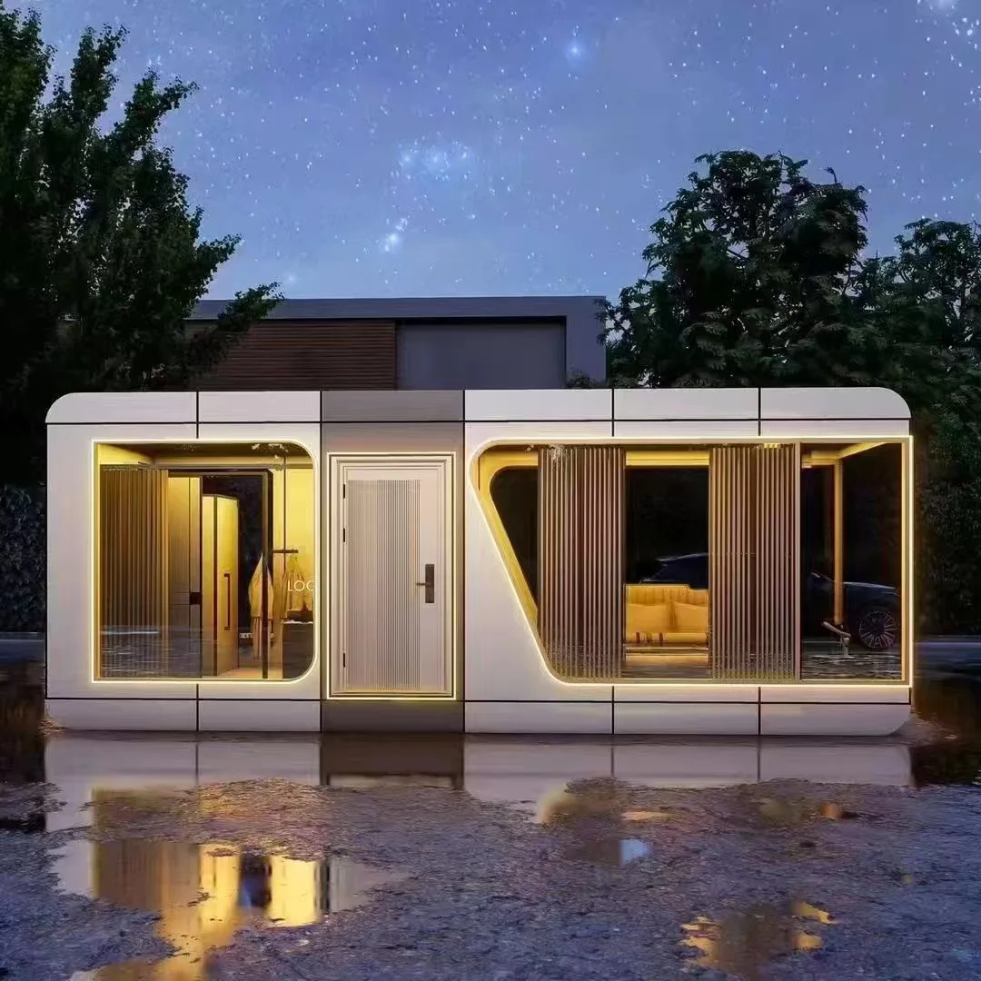 New Villa Integrated Mobile Starry Sky House Assembly Type Scenic Area Homestay Space Capsule Modular Building Aluminum House