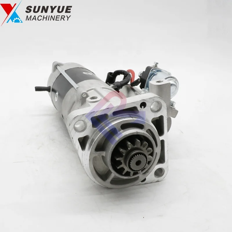 24V 12T D6E D7D Starter Motor for excavator Volvo EC210 EC240 EC290 85000749 M9T62671 01182315 01182759 1183973 0986024660