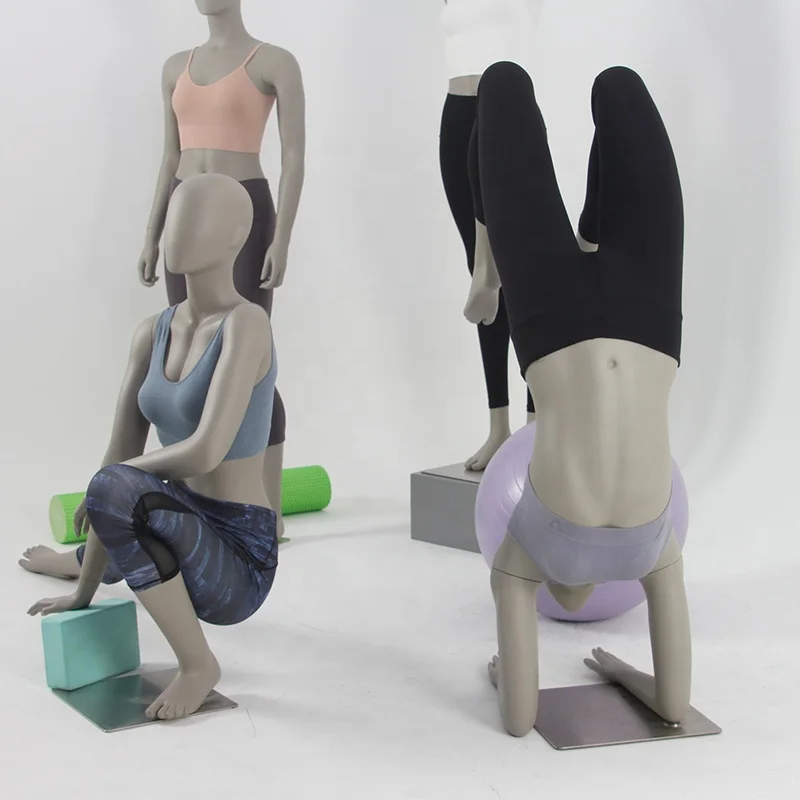 Fullbody из стекловолокна женский спортивный манекен для спортсмена на продажу