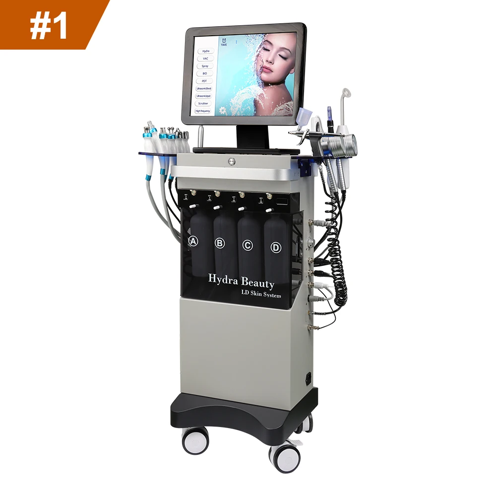 TOP 1 sale 14 in 1 hydro aqua peeling hydra beauty facial machine