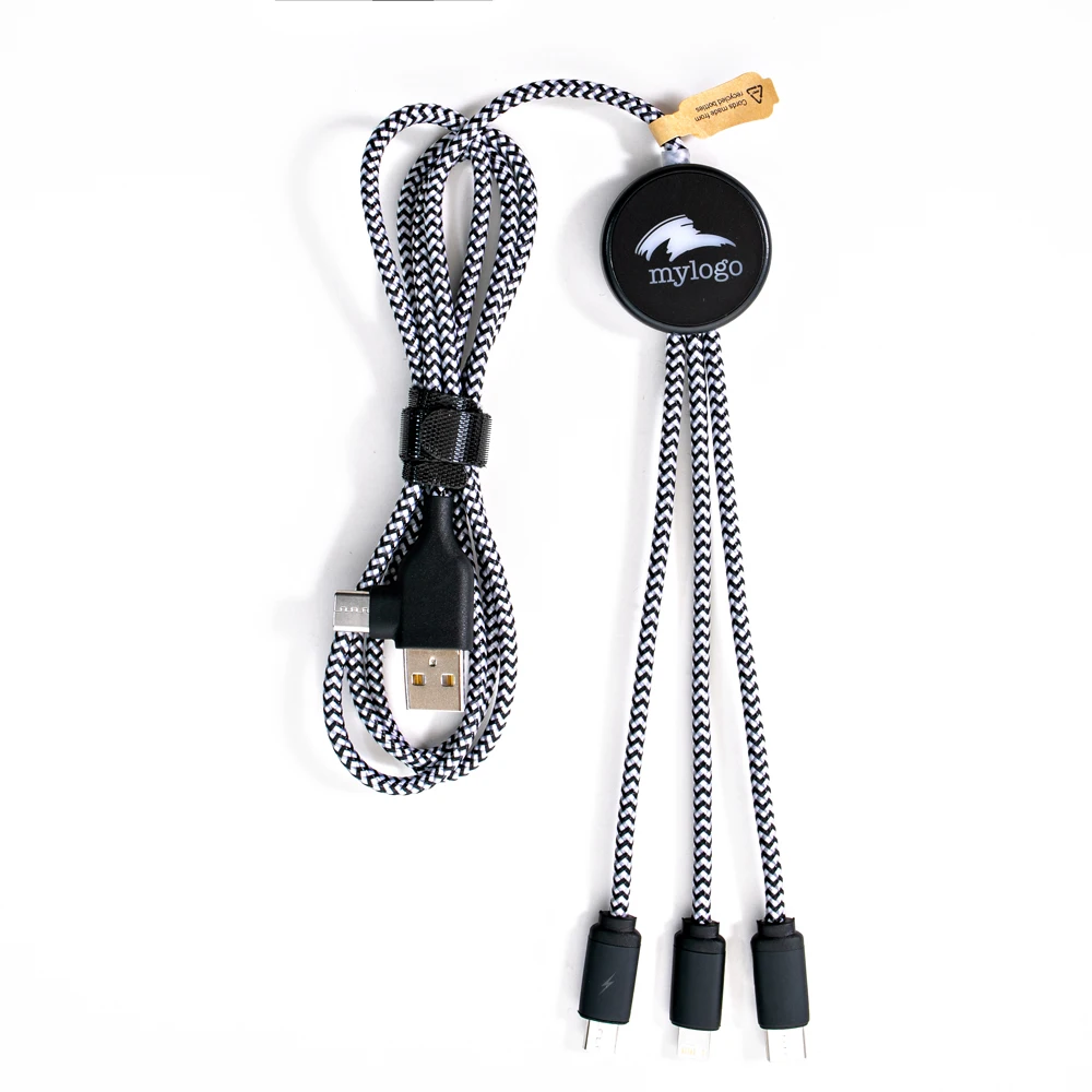 type c cable fast charging All in1 usb charging with light up brand for promotion gift