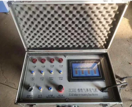 Glass Production Line Manual Argon Gas Filling Machine