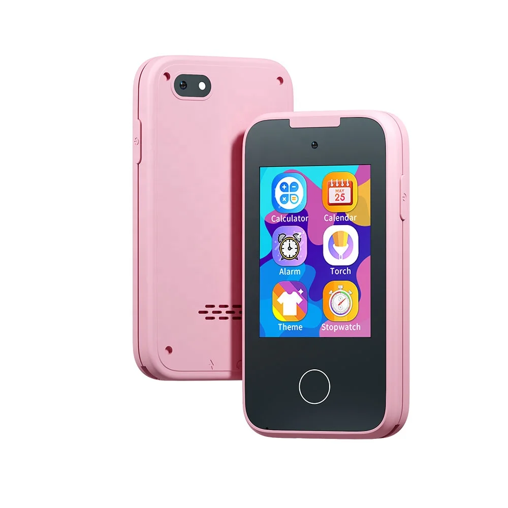 YMX PH05 Kids Pretend Play Toy Cell Phone Cellphone Smartphone Telephone for Child Children Kiddie Toddler Baby Knickknack