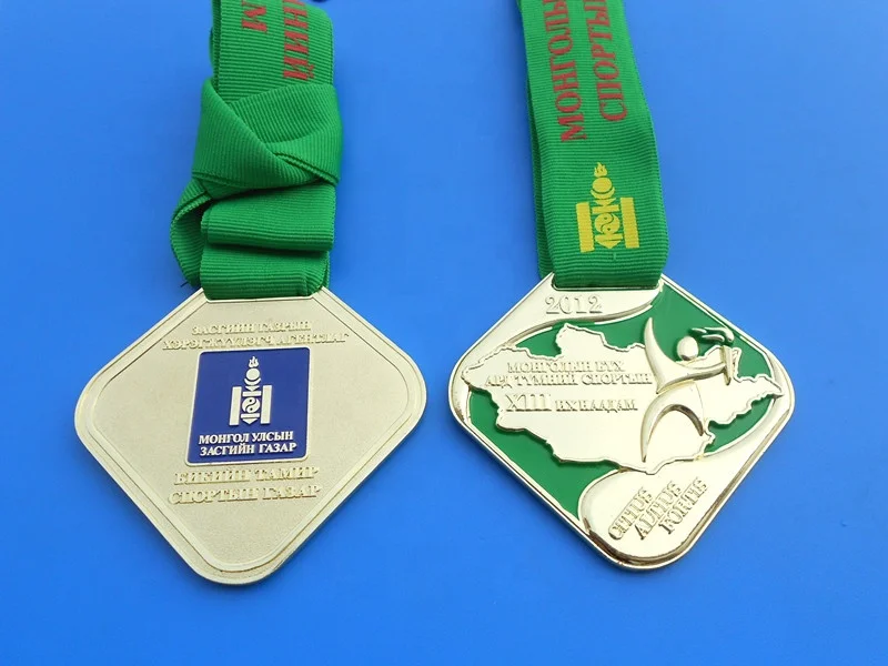 
Wholesale cheap custom design metal soft enamel 3d swimming club souvenir medal 