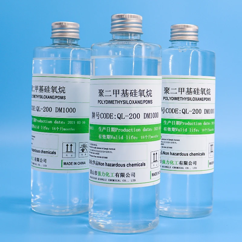 The pdms silicone oil  1000mpa.s been used in mold release agent for plastic product molding and industrial release agent