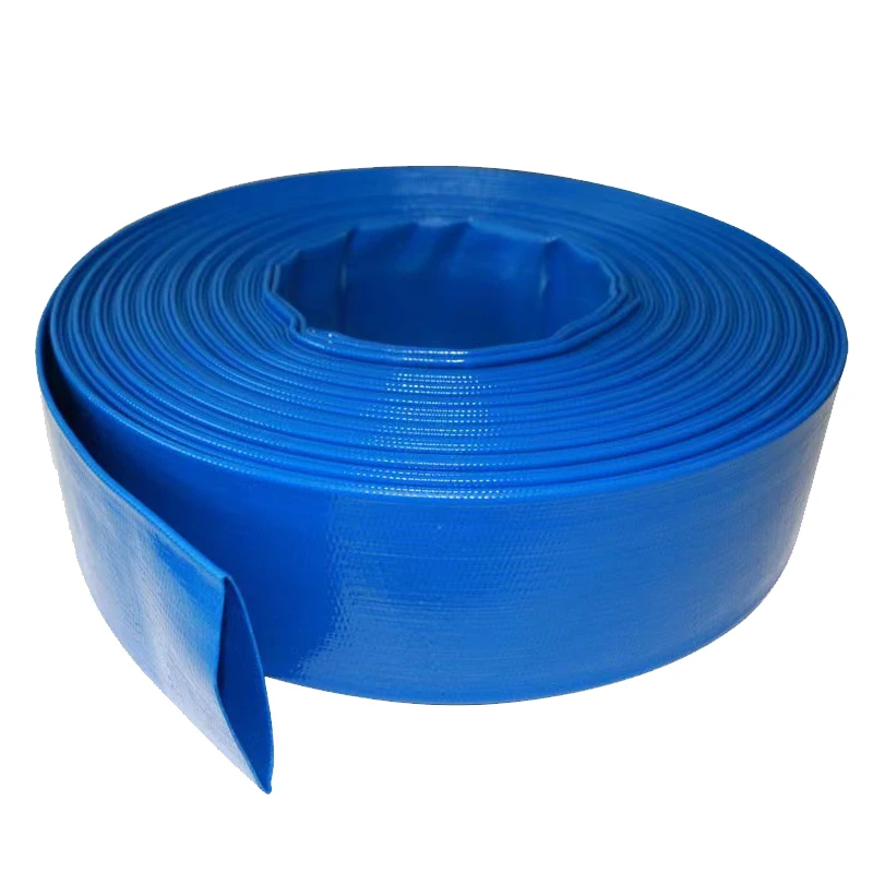 3 дюймов 6 8 12 ПВХ для полива и орошения перетаскивания лежал плоский шланг продажи